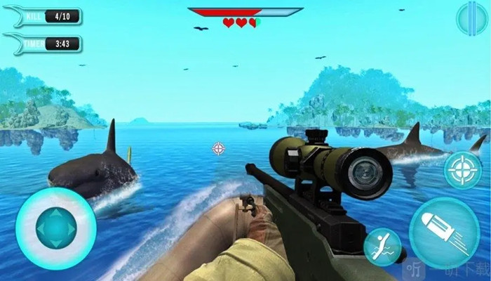 真实海底狩猎模拟游戏大全