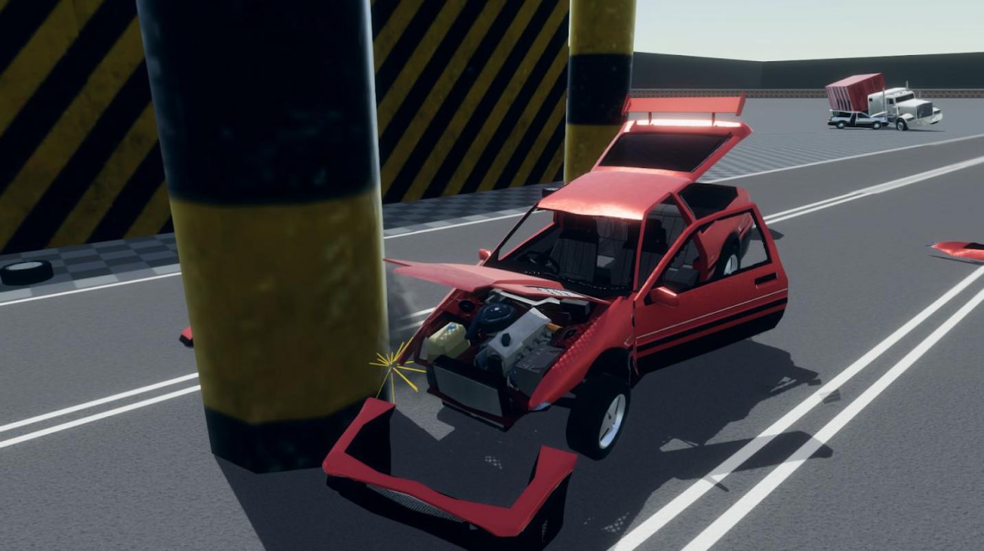 汽车碰撞沙盒3D