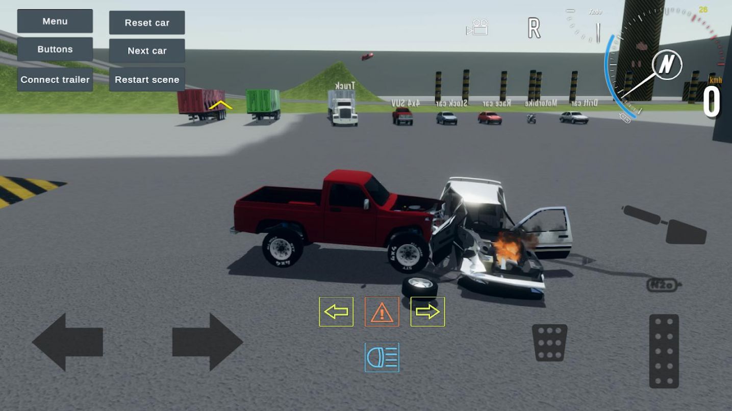 汽车碰撞沙盒3D