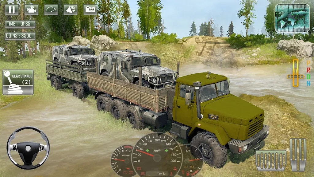 陆军俄罗斯卡车驾驶