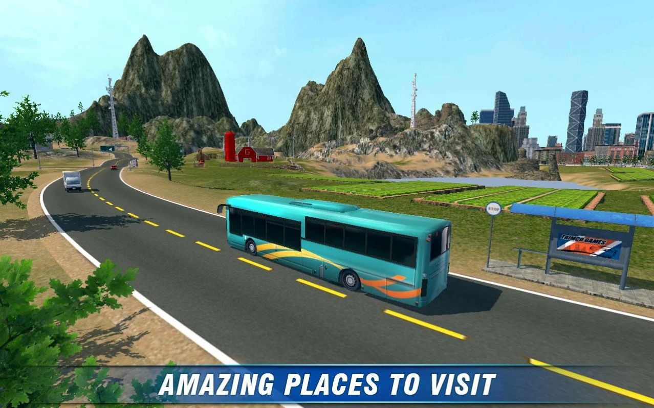 城市巴士公交车驾驶模拟器2022