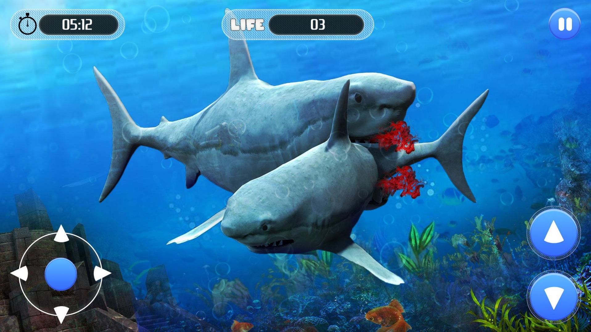 大白鲨生存模拟器