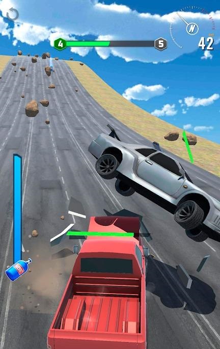 驾车登顶游戏是一款完美的赛车游戏，适合驾驶汽车爬山。需要在不同的地形上驾驶各种车辆，包括山地、沙漠、冰原等。通过控制加速和刹车力度来控制车辆的速度和方向，同时要注意车辆的燃油和血量的使用。除了基本的驾驶游戏外，还设置了各种难度和挑战，如爬过陡峭的山顶和跳过狭窄的桥梁。喜欢这款游戏的小伙伴们，可以下载体验一番哦。