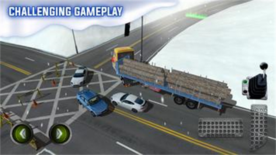 冰路卡车停车模拟