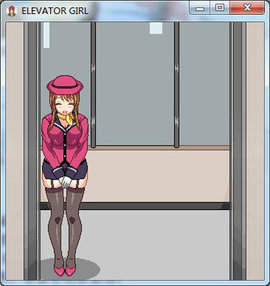 elevator电梯女孩像素桃子移植正版