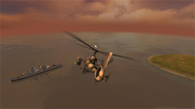 3d直升机炮艇战无限金币版