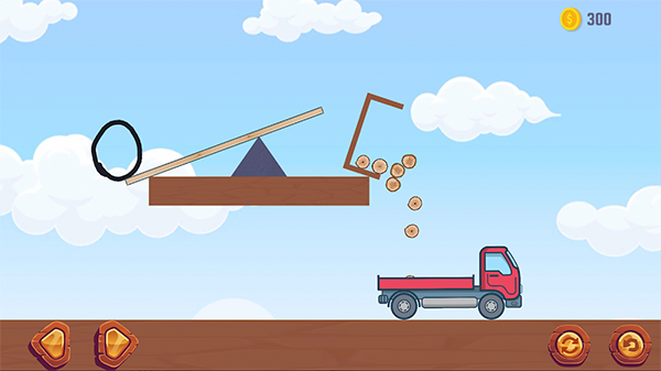 卡车难题绘制桥梁游戏