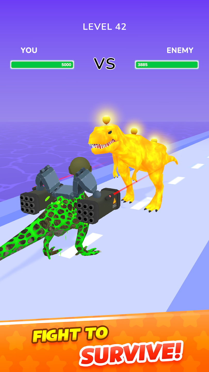 恐龙进化竞赛3D游戏