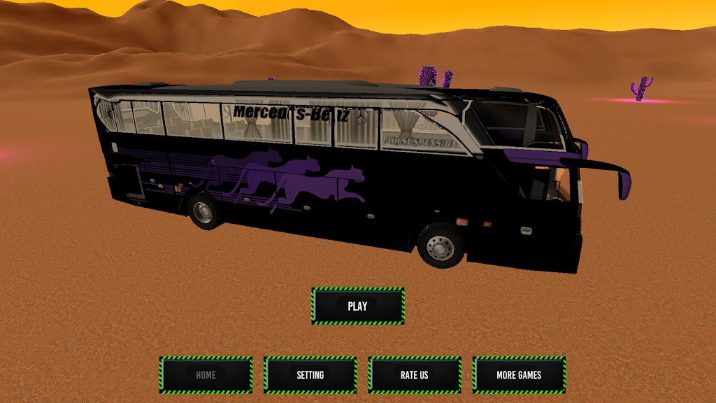 炎热沙漠的巴士(Bus HotDesert)