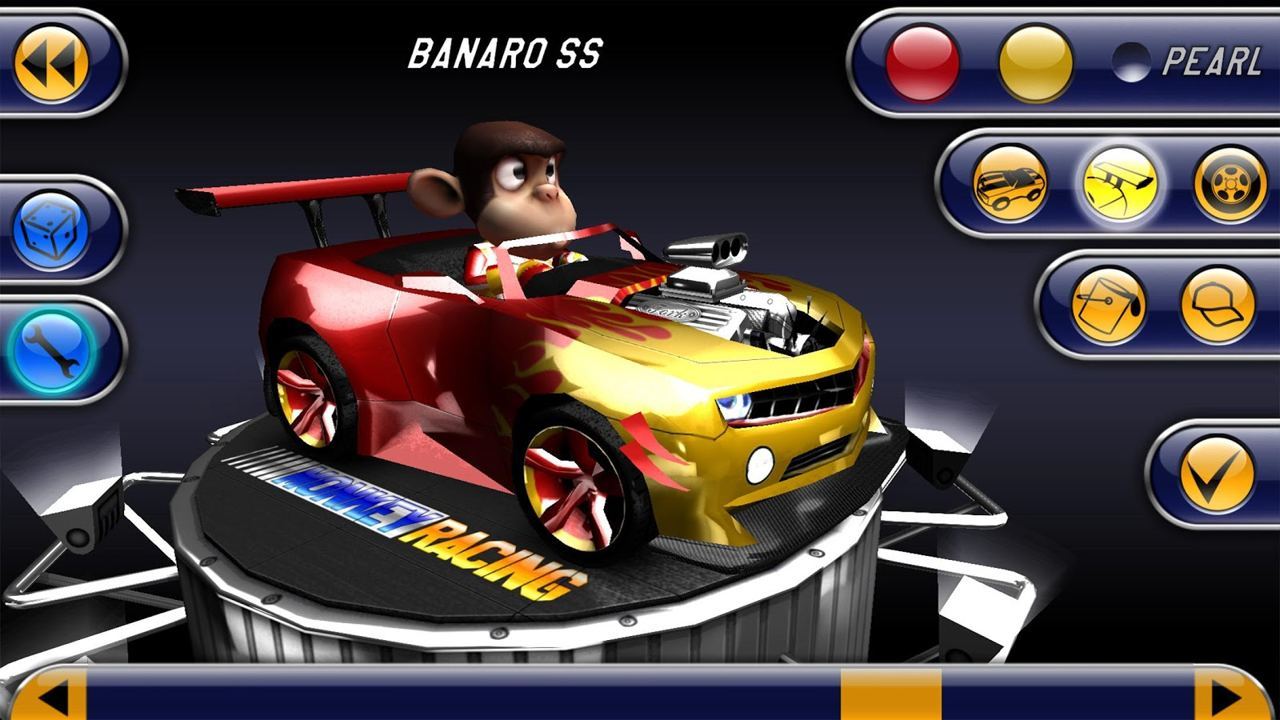猴子卡丁车修改版(Monkey Racing)