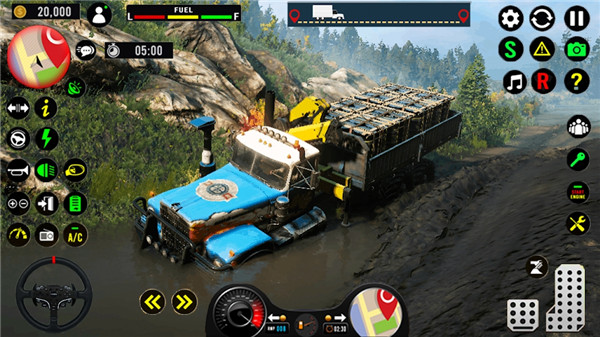 现代越野卡车游戏3D